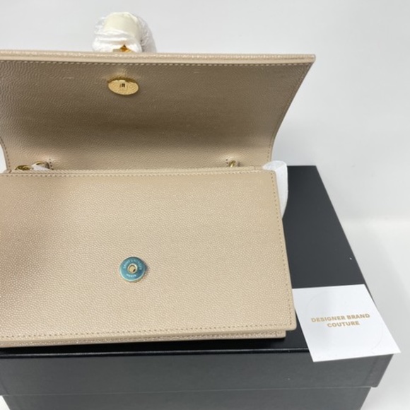 Saint Laurent Monogram Kate Chain Wallet - Picture 4 of 5